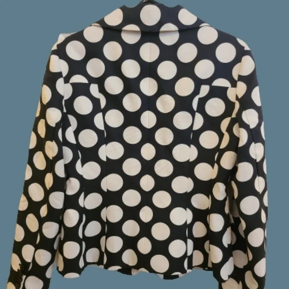Anne Klein Polka Dot Blazer
